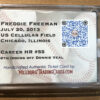 Ticket Card 2/3: Freddie Freeman 2013 HR #55 - Image 3