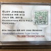 Ticket Card 3/3: Eloy Jimenez 2019 Career HR #13 - Image 3