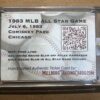 Ticket Card 3/3: 1983 All Star Game - Image 3