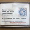 Ticket Card 1/4: 2002 Derek Jeter Career HR #171 - Image 3