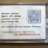 Ticket Card 3/4: 2002 Derek Jeter Career HR #171 - Image 3