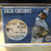 Ticket Card 1/2: 2005 Zack Grienke Career Start #38 - Image 2