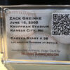 Ticket Card 1/2: 2005 Zack Grienke Career Start #38 - Image 3