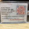 Ticket Card 1/1: 2014 Mike Trout Career HR #92 - Image 3