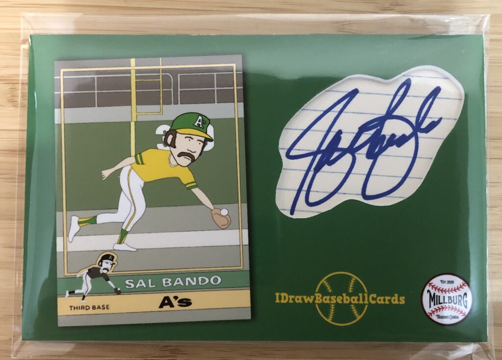 Cut Signature 4x6: Sal Bando