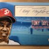 Cut Signature 4x6: Tony Taylor (PSA) - Image 2