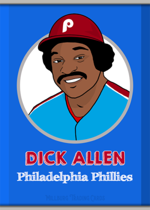 RC Cola Card : Dick Allen / Phillies