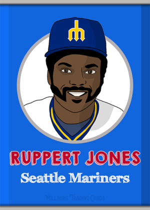 RC Cola Card : Ruppert Jones / Mariners