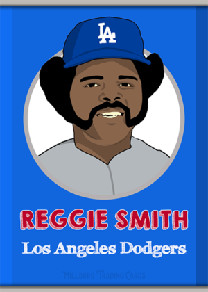 RC Cola Card : Reggie Smith / Dodgers