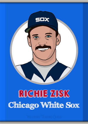 RC Cola Card : Richie Zisk / White Sox