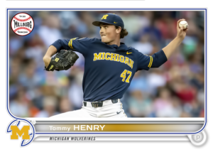 MTC22 : Tommy Henry / Michigan / DBacks