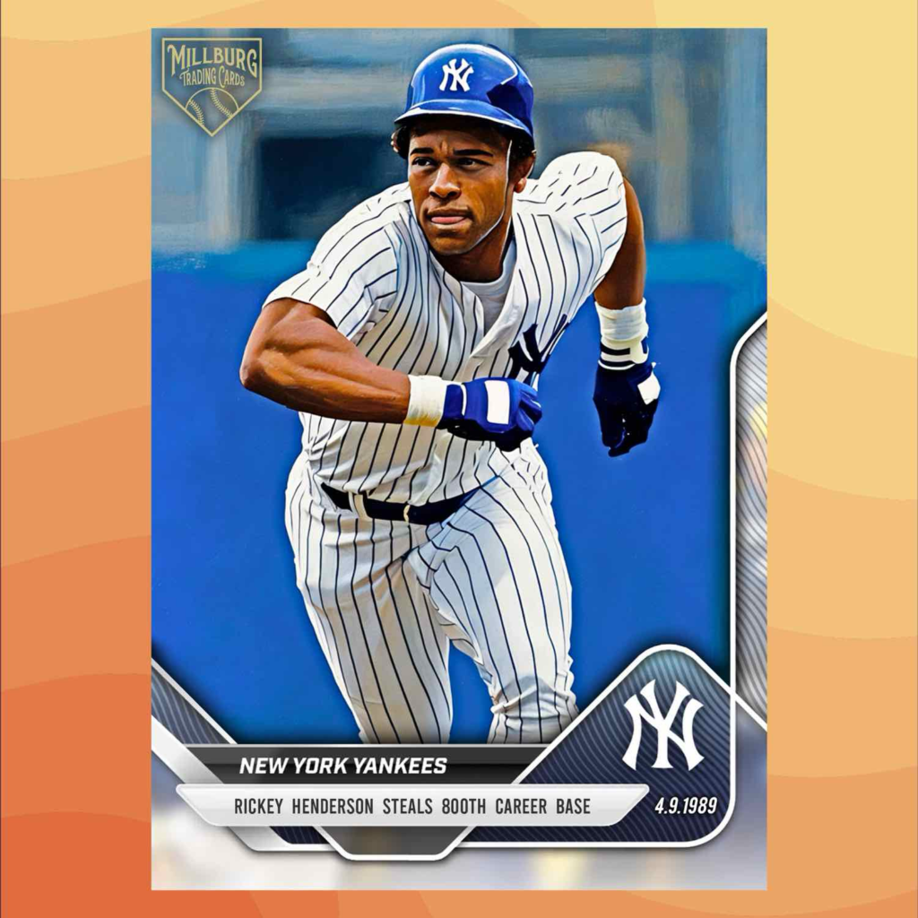 MTC25 : Rickey Henderson 800th steal
