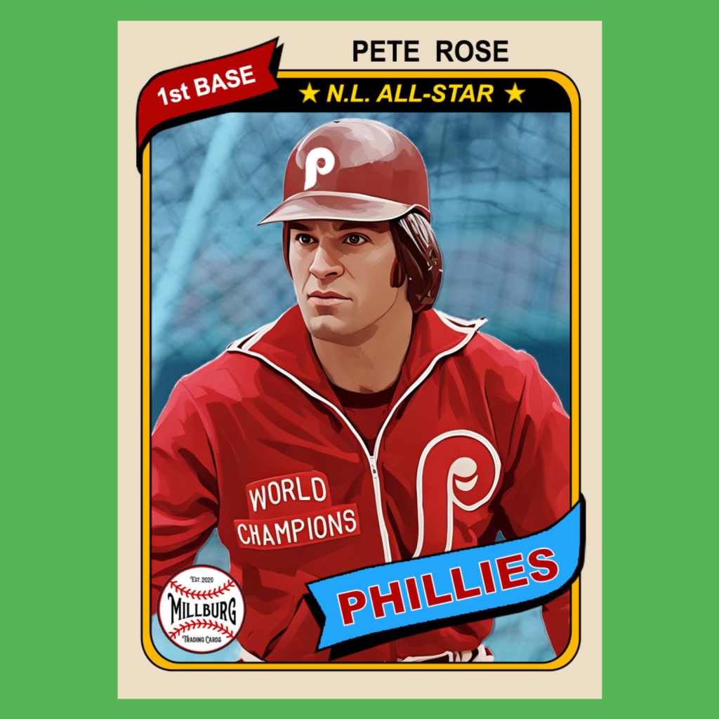 MTC25 : Pete Rose / 1980 Philies