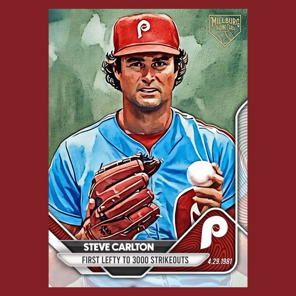 MTC25 : Steve Carlton - Phillies - 3000 Ks